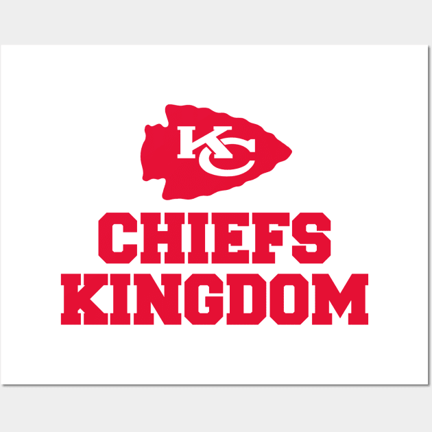 CHIEFS KINGDOM Wall Art by BURN444